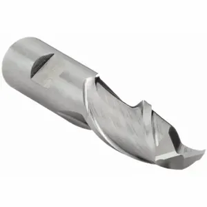 CLEVELAND C40799 Square End Mill, 2 Flutes, Bright Finish, 9/16 Inch Milling Dia | CQ9TFR 438L75