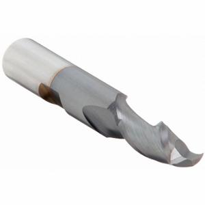 CLEVELAND C40828 Square End Mill, 2 Flutes, Ticn Finish, 1/4 Inch Milling Dia, 5/8 Inch Cut | CQ9TFV 438L96