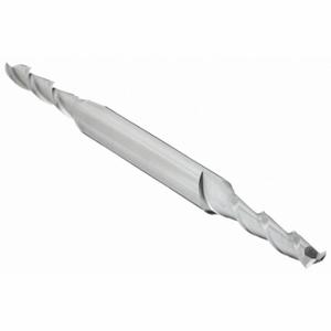 CLEVELAND C41048 Square End Mill, 2 Flutes, 3/16 Inch Milling Dia, 1/2 Inch Cut, 2 1/4 Inch Overall Length | CQ9TDG 438M88