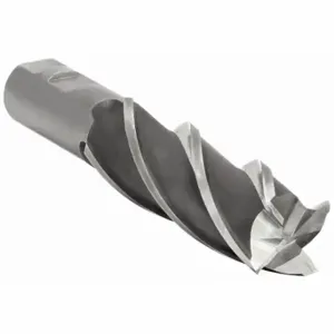 CLEVELAND C41400 Square End Mill, Center Cutting, 4 Flutes, 7/8 Inch Milling Dia, 5 Inch Cut | CQ9WQN 438N53