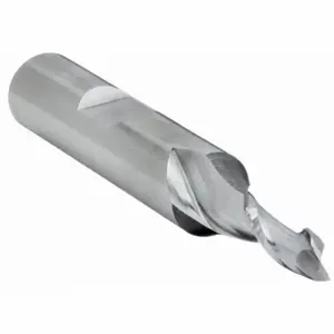 CLEVELAND C41604 Square End Mill, Center Cutting, 2 Flutes, 3/16 Inch Milling Dia, 7/16 Inch Cut | CQ9VBT 2NFD4