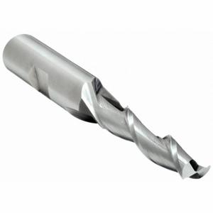 CLEVELAND C75186 Square End Mill, Center Cutting, 2 Flutes, 15/32 Inch Milling Dia, 13/16 Inch Cut | CQ9UZM 438T47