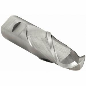 CLEVELAND C42152 Ball End Mill, 2 Flutes, 1 1/2 Inch Milling Dia, 2 1/2 Inch Cut, 5 Inch Overall Length | CQ9DKL 438G77