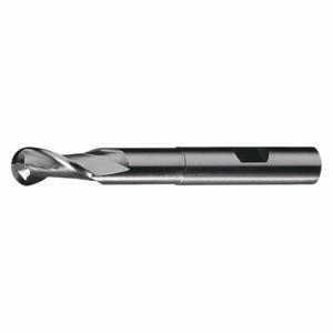 CLEVELAND C42179 Ball End Mill, 2 Flutes, 3/4 Inch Milling Dia, 1 5/8 Inch Cut, 5.3 Inch Overall Length | CQ9EKD 438G86