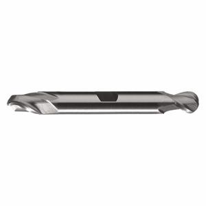 CLEVELAND C42205 Ball End Mill, High Speed Steel, Bright Finish, 2 Flutes, 3/4 Inch Milling Dia | CQ9EGF 438G96