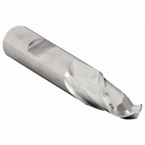 CLEVELAND C42657 Ball End Mill, 2 Flutes, 1/2 Inch Milling Dia, 1 Inch Length Of Cut | CQ9DLJ 2NFR4