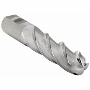 CLEVELAND C42937 Square End Mill, Bright Finish, Center Cutting, 4 Flutes, 1 1/4 Inch Milling Dia | CQ9UEA 438P04