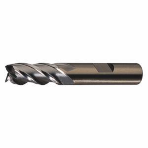 CLEVELAND C42516 Square End Mill, 6 Flutes, Bright Finish, 3/4 Inch Milling Dia | CQ9UBJ 438N93