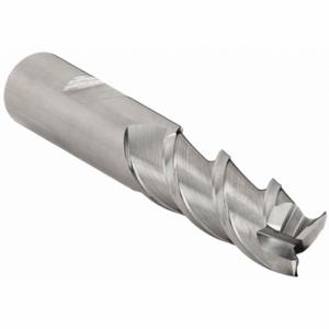 CLEVELAND C49277 Square End Mill, 3 Flutes, Bright Finish, 3/4 Inch Milling Dia | CQ9TJD 438P59