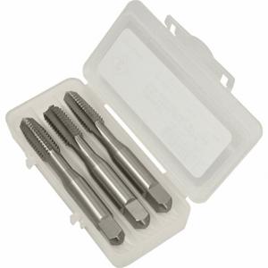 CLEVELAND C54235 Three-Piece Hand Tap Set, 3/8 Inch Thread Length, 2 Inch Overall Length, Right Hand | CQ9HNH 435L81