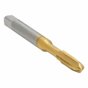 CLEVELAND C55118 Straight Flute Tap, 1/4-28 Thread Size, 5/8 Inch Thread Length, 2 1/2 Inch Length, Tin | CQ9YLA 435P89