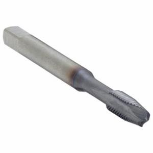 CLEVELAND C55382 Spiral Point Tap, #10-24 Thread Size, 1/2 Inch Thread Length, 2 3/8 Inch Length, Ticn | CQ9RFJ 435R97