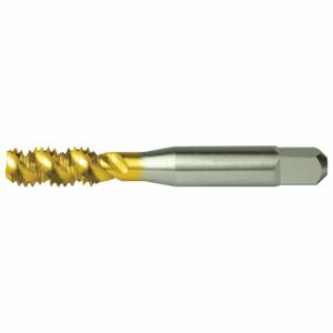 CLEVELAND C55570 Spiral Flute Tap, #6-32 Thread Size, 3/8 Inch Thread Length, 2 Inch Length, Tin | CQ9QVG 435T20