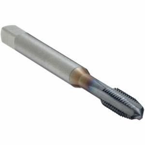 CLEVELAND C56050 Straight Flute Tap, #2-56 Thread Size, 7/16 Inch Thread Length, 1 3/4 Inch Length, Ticn | CQ9XVA 435T45