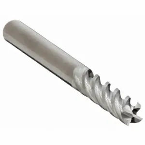 CLEVELAND C60001 Square End Mill, Center Cutting, 4 Flutes, 1/8 Inch Milling Dia, 1/4 Inch Length Of Cut | CQ9WAE 32ZW05