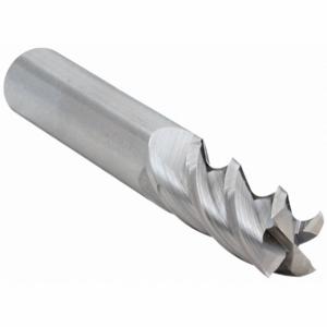 CLEVELAND C60015 Square End Mill, Center Cutting, 4 Flutes, 1/4 Inch Milling Dia, 3/4 Inch Length Of Cut | CQ9XGZ 32ZW19