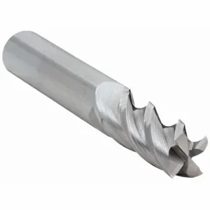 CLEVELAND C60021 Square End Mill, Center Cutting, 4 Flutes, 5/16 Inch Milling Dia, 1/2 Inch Length Of Cut | CQ9XFL 32ZW25