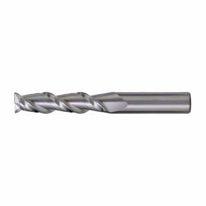 CLEVELAND C60502 Square End Mill, Center Cutting, 2 Flutes, 5/8 Inch Milling Dia, 3 3/4 Inch Length Of Cut | CQ9VGP 32ZZ12