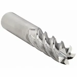 CLEVELAND C60605 Square End Mill, Center Cutting, 5 Flutes, 1 Inch Milling Dia, 2 1/4 Inch Length Of Cut | CQ9XDL 33FX03