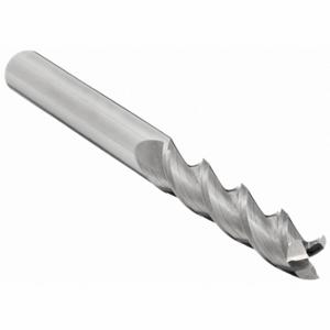 CLEVELAND C60626 Square End Mill, Center Cutting, 3 Flutes, 5/16 Inch Milling Dia, 2 1/8 Inch Length Of Cut | CQ9VRB 33FX23