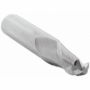 CLEVELAND C60969 Ball End Mill, 2 Flutes, 7/8 Inch Milling Dia, 4 Inch Overall Length | CQ9DTW 33FY08