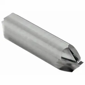 CLEVELAND C61230 Chamfer Mill, Bright Finish, 2 Flutes, 1/2 Inch Milling Dia, 90 Degree Included Angle | CQ9EPB 33FZ18