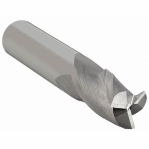 CLEVELAND C61684 Square End Mill, Center Cutting, 3 Flutes, 1/2 Inch Milling Dia, 1 Inch Length Of Cut | CQ9VMC 33FZ47