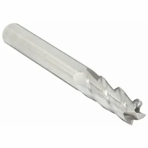 CLEVELAND C61846 Square End Mill, Center Cutting, 4 Flutes, 1/4 Inch Milling Dia, 1/2 Inch Length Of Cut | CQ9VZL 33GA07