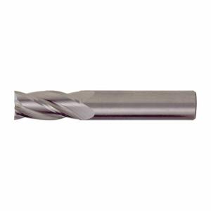 CLEVELAND C81856 Square End Mill, Center Cutting, 4 Flutes, 1/4 Inch Milling Dia, 1 1/2 Inch Length Of Cut | CQ9VZC 33GK62