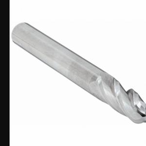 CLEVELAND C63548 Ball End Mill, 4 Flutes, 3/8 Inch Milling Dia, 2 Inch Overall Length | CQ9EBH 33GC30