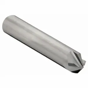 CLEVELAND C66223 Chamfer Mill, Bright Finish, 4 Flutes, 3/8 Inch Milling Dia, 82 Degree Included Angle | CQ9EQF 33GC67