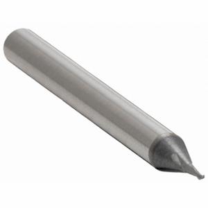 CLEVELAND C70374 Ball End Mill, 2 Flutes, 0.02 Inch Milling Dia, 1/32 Inch Length Of Cut | CQ9DKG 33GC74