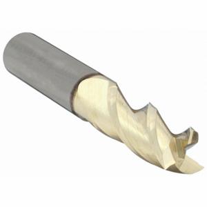 CLEVELAND C72351 Square End Mill, Center Cutting, 3 Flutes, 3/8 Inch Milling Dia, Finishing | CQ9VQX 407J03