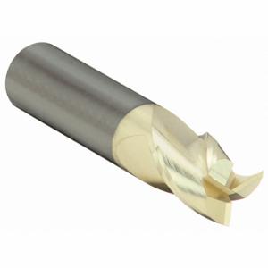 CLEVELAND C72358 Square End Mill, Center Cutting, 3 Flutes, 1/2 Inch Milling Dia, 5/8 Inch Length Of Cut | CQ9VMN 407J10