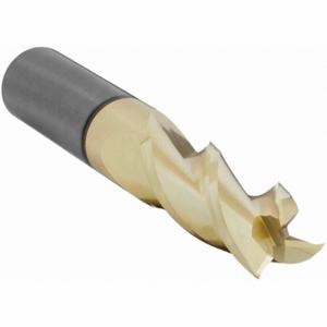 CLEVELAND C72362 Square End Mill, Center Cutting, 3 Flutes, 5/8 Inch Milling Dia, 3/4 Inch Length Of Cut | CQ9VTB 407J14