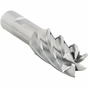 CLEVELAND C75029 Square End Mill, Center Cutting, 6 Flutes, 1 1/4 Inch Milling Dia, 1 3/8 Inch Cut | CQ9WZB 438R03