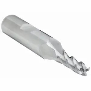 CLEVELAND C75092 Square End Mill, Center Cutting, 4 Flutes, 4.00 mm Milling Dia, 12.70 mm Length Of Cut | CQ9WKM 438R64