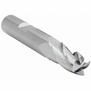 CLEVELAND C75099 Square End Mill, Center Cutting, 4 Flutes, 11.00 mm Milling Dia, 25.40 mm Length Of Cut | CQ9WAU 438R71