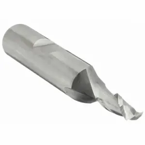 CLEVELAND C75127 Square End Mill, Bright Finish, Center Cutting, 2 Flutes, 1/8 Inch Milling Dia | CQ9UCZ 438R87