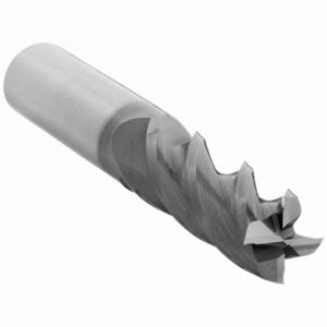 CLEVELAND C80054 Square End Mill, Center Cutting, 4 Flutes, 1/2 Inch Milling Dia, 2 Inch Length Of Cut | CQ9VYF 33GE14