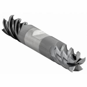 CLEVELAND C80105 Square End Mill, 5 Flutes, 7/16 Inch Milling Dia, 3 Inch Overall Length | CQ9TZM 33GE64