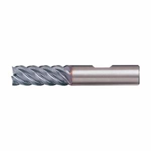 CLEVELAND C60435 Square End Mill, Center Cutting, 5 Flutes, 3/8 Inch Milling Dia, 7/8 Inch Length Of Cut | CQ9WVX 32ZY51