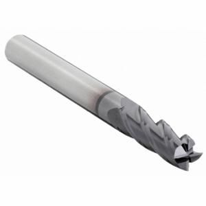 CLEVELAND C81837 Square End Mill, Center Cutting, 4 Flutes, 3/16 Inch Milling Dia, 3/4 Inch Length Of Cut | CQ9WFT 33GK43