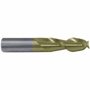 CLEVELAND C84031 Square End Mill, Center Cutting, 2 Flutes, 1 Inch Milling Dia, 3 1/4 Inch Length Of Cut | CQ9UUJ 60YD68