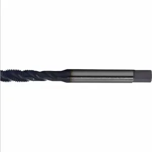 CLEVELAND C89219 Spiral Flute Tap, 3/8-24 Thread Size, 1 11/16 Inch Thread Length, Cobalt | CN2RHE C50025 / 31GF26