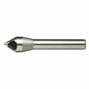 CLEVELAND C94575 Countersink, 3/8 Inch Body Dia, 1/4 Inch Shank Dia, Bright Finish, Cobalt, C94575 | CQ9GTH 445V21