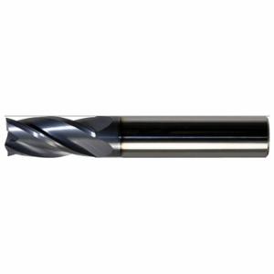 CLEVELAND C98246 Square End Mill, Center Cutting, 4 Flutes, 4 mm Milling Dia, 14 mm Length Of Cut, Spiral | CQ9WKL 789LP2