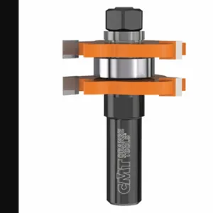 CMT 800.626.11M Tongue and Groove Profile Router Bit, Fractional Inch, Carbide Tipped | CR2AFP 45DK73