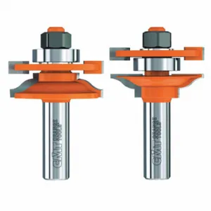 CMT 891.501.11 Profile Router Bit, Fractional Inch, Carbide Tipped, 1 3/4 Inch Cutter Dia | CR2AHY 45DL01