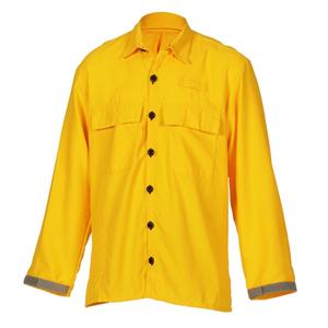 COAXSHER FC103 Wildland Fire Shirt, Vector, 5.8 oz.Tecasafe Plus, Gelb | CJ8PFX